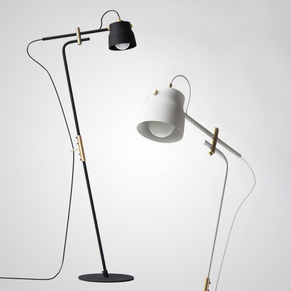 Торшер Ram Flor Белый