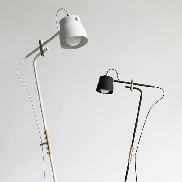 Торшер Ram Flor Белый