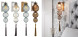 Бра Heathfield Lighting - Medina Wall Brass/Amber