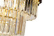 Люстра с кристаллами (золото)