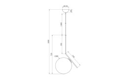 Светильник потолочный "Шар"