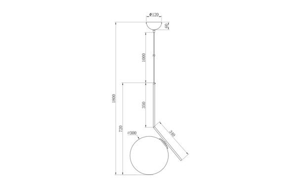 Светильник потолочный &quot;Шар&quot;