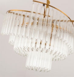 Люстра Delight Collection 66018 brushed brass