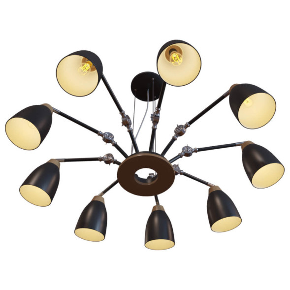 Подвесная люстра Loft IT Restor Loft4402/9Bl