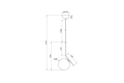 Светильник потолочный "Шар"