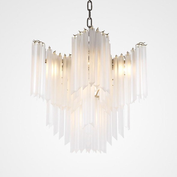 Люстра Chandelier Pulsar White Glass