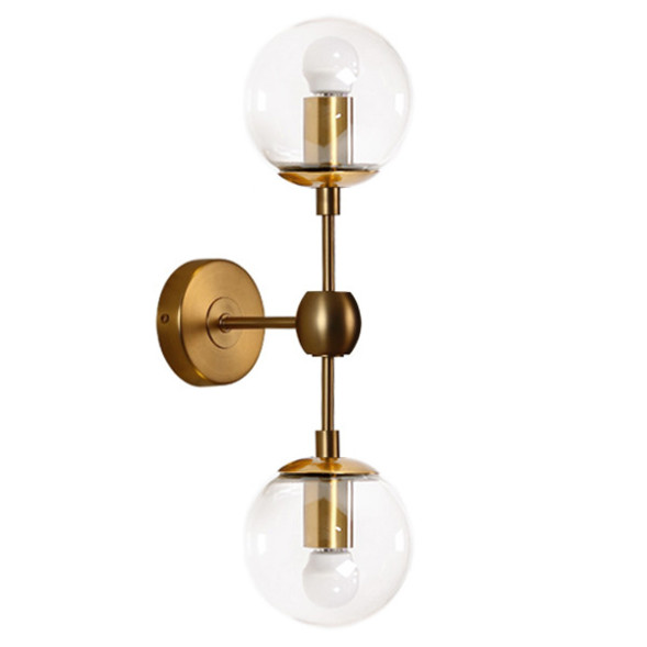 Бра Modo Sconce 2 Globes Gold