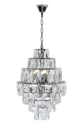 Люстра со стеклянными кристаллами