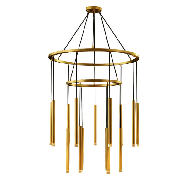 Комбинация Подвесных Светильников На Кольцевом Каркасе Rhea R