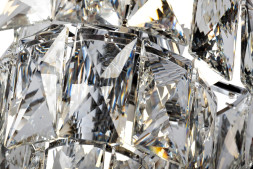 Люстра со стеклянными кристаллами