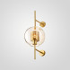 Настенный Светильник Catch Wall Ball D55 Brass