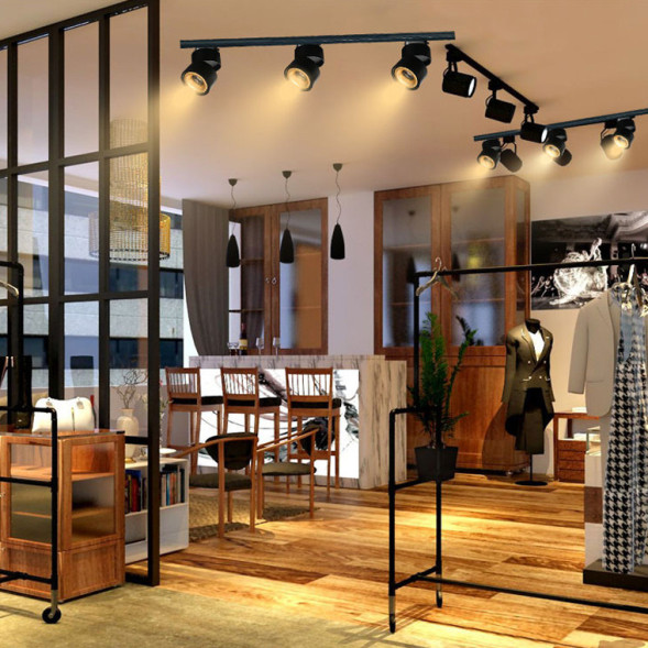 Потолочный Светильник Agenda Black 7W