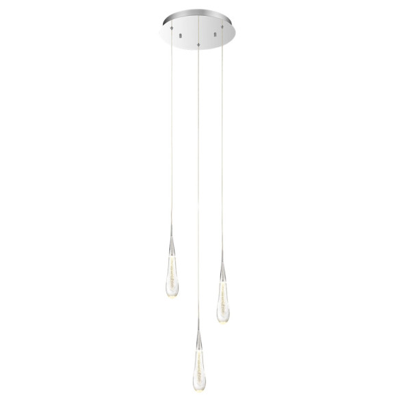 Подвесной светильник Delight Collection Pour 3 chrome