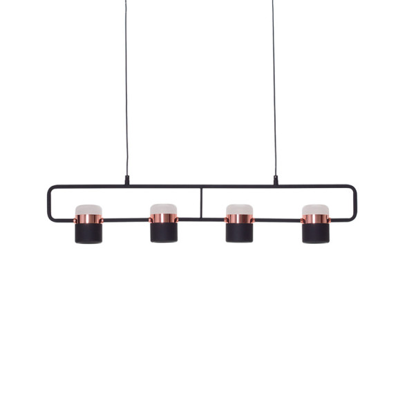 Люстра ling pl4 copper