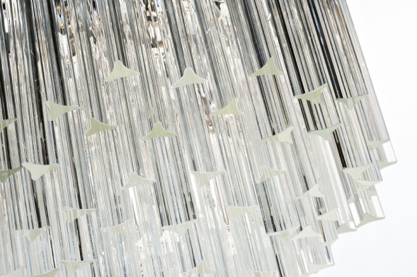 Люстра стеклянная