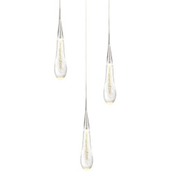 Подвесной светильник Delight Collection Pour 3 silver