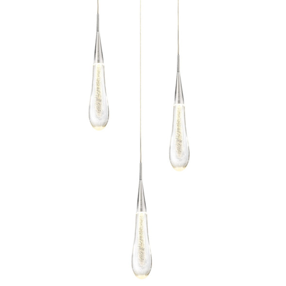 Подвесной светильник Delight Collection Pour 3 silver