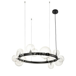 Люстра Delight Collection 8828P/S black/clear