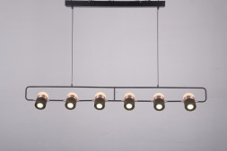 Люстра ling pl6 copper