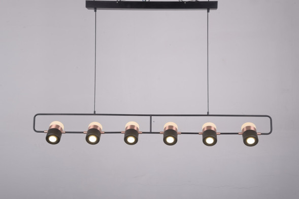 Люстра ling pl6 copper