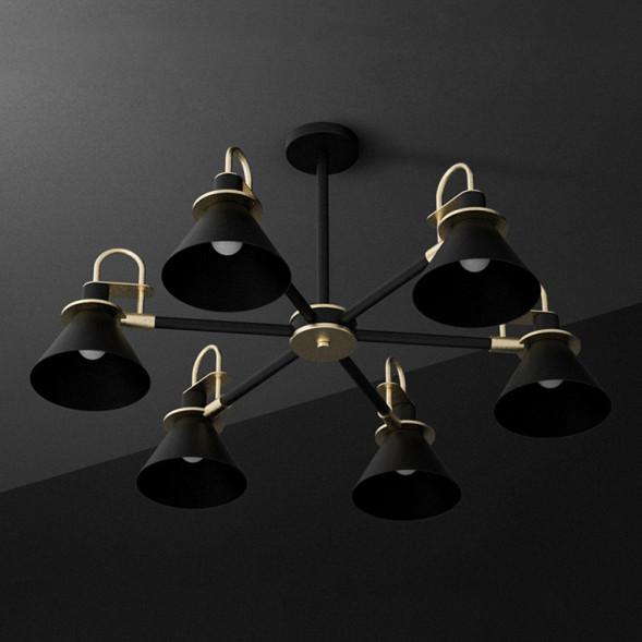 Люстра На Штанге Coda D94 Black