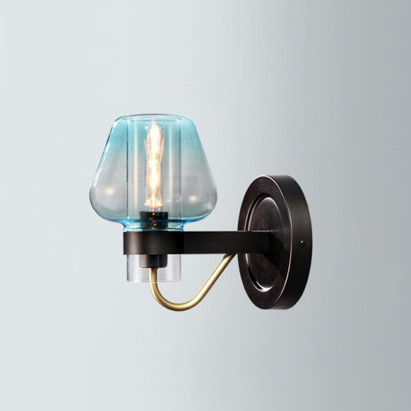 Бра Montalembert Sconce By Studios Черный, Голубой