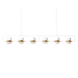 Люстра ling pl6 gold