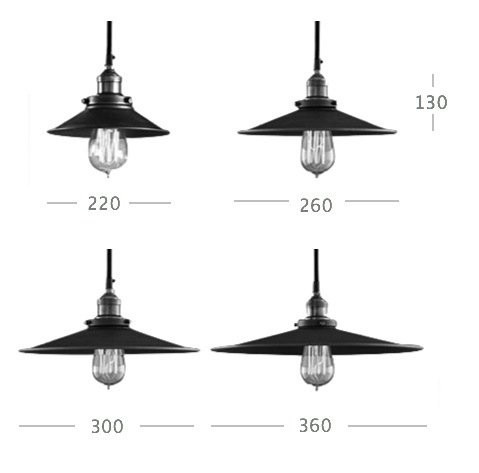 Люстра Loft Cone Pendant 22