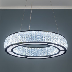 Frezia Light 1019 матт черная люстра подвесная