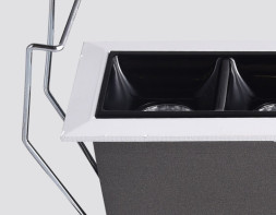 Встраиваемый светильник Delight Collection DA4005NS Black and White