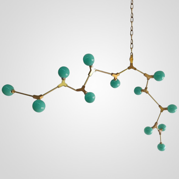 Люстра Branching 12 Mini-Globe Bubble