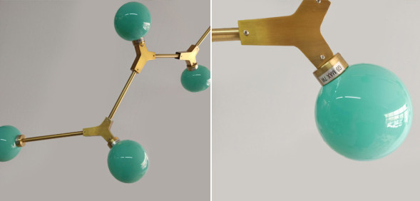 Люстра Branching 12 Mini-Globe Bubble