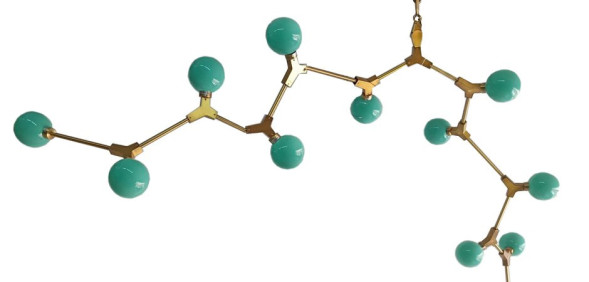 Люстра Branching 12 Mini-Globe Bubble