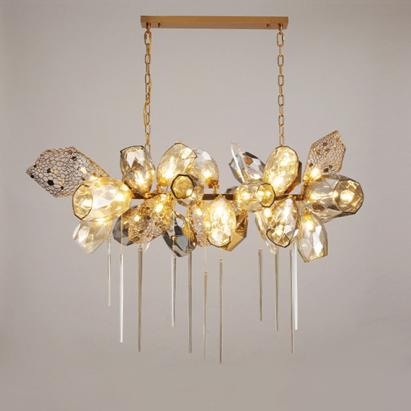 Люстра Delight Collection 8898P/BL gold/smoky