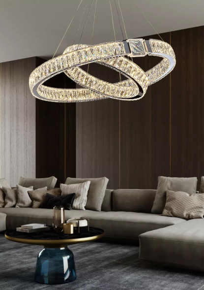 Люстра Delight Collection D8010P/2R/D800+600 silver