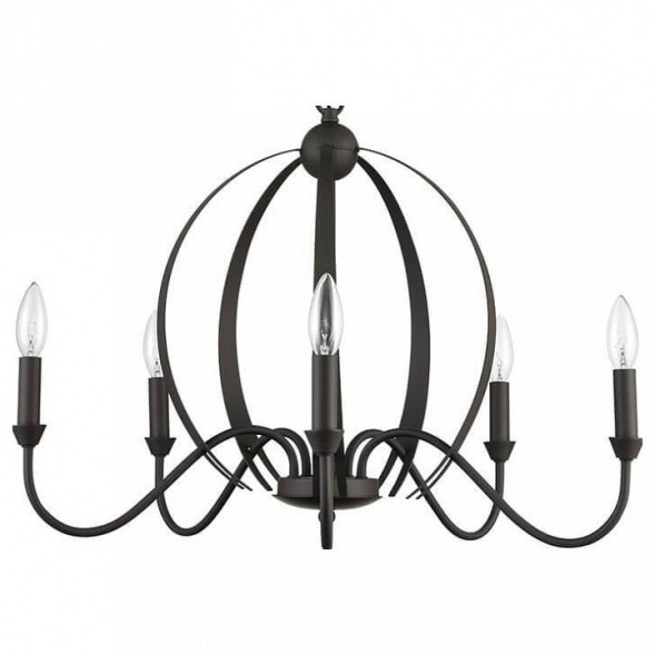 Люстра В Классическом Стиле С Плафонами В Виде Свечей Rufus