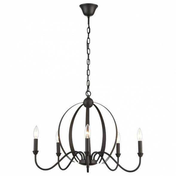 Люстра В Классическом Стиле С Плафонами В Виде Свечей Rufus