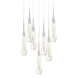 Подвесной светильник Delight Collection Pour 7 silver