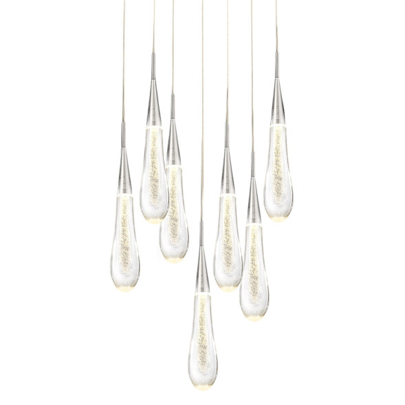Подвесной светильник Delight Collection Pour 7 silver
