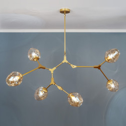 Frezia Light 1024 золото люстра подвесная