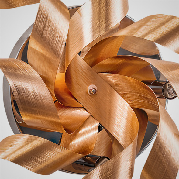 Бра С Декором В Виде Металлической Стружки Beatris Wall