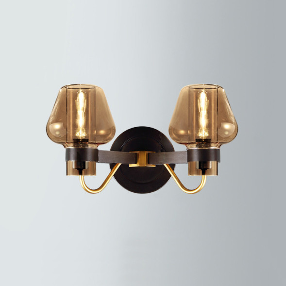 Бра Montalembert Sconce By Studios Черный, Янтарь