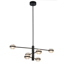 Люстра Delight Collection MX22030002-6A black/clear