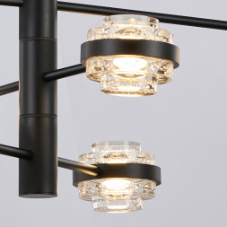 Люстра Delight Collection MX22030002-6A black/clear