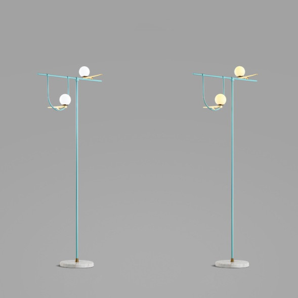 Напольный Светильник Birds Голубой