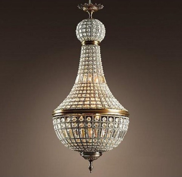 Люстра 19th c. French empire crystal