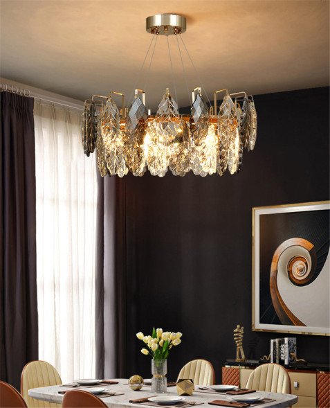 Люстра Delight Collection D8011P/R-600 gold/smoky