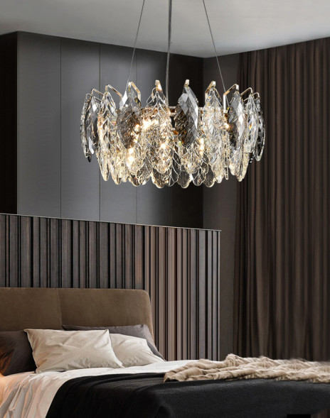 Люстра Delight Collection D8011P/R-600 gold/smoky