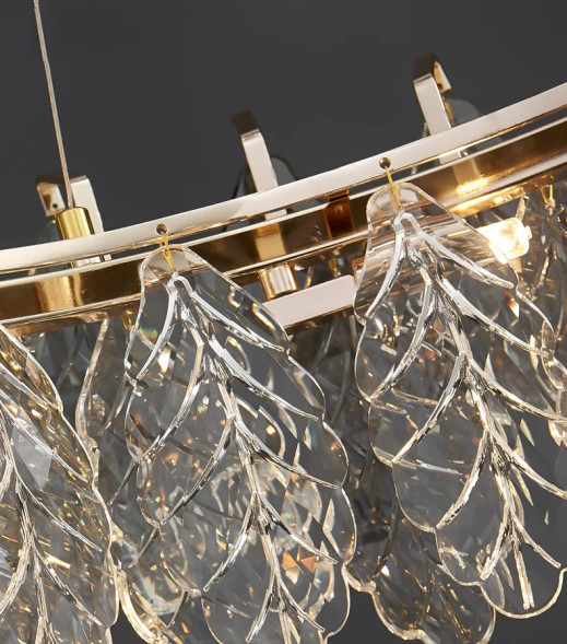 Люстра Delight Collection D8011P/R-600 gold/smoky