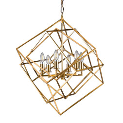 Люстра Delight Collection Matrix 6 brass